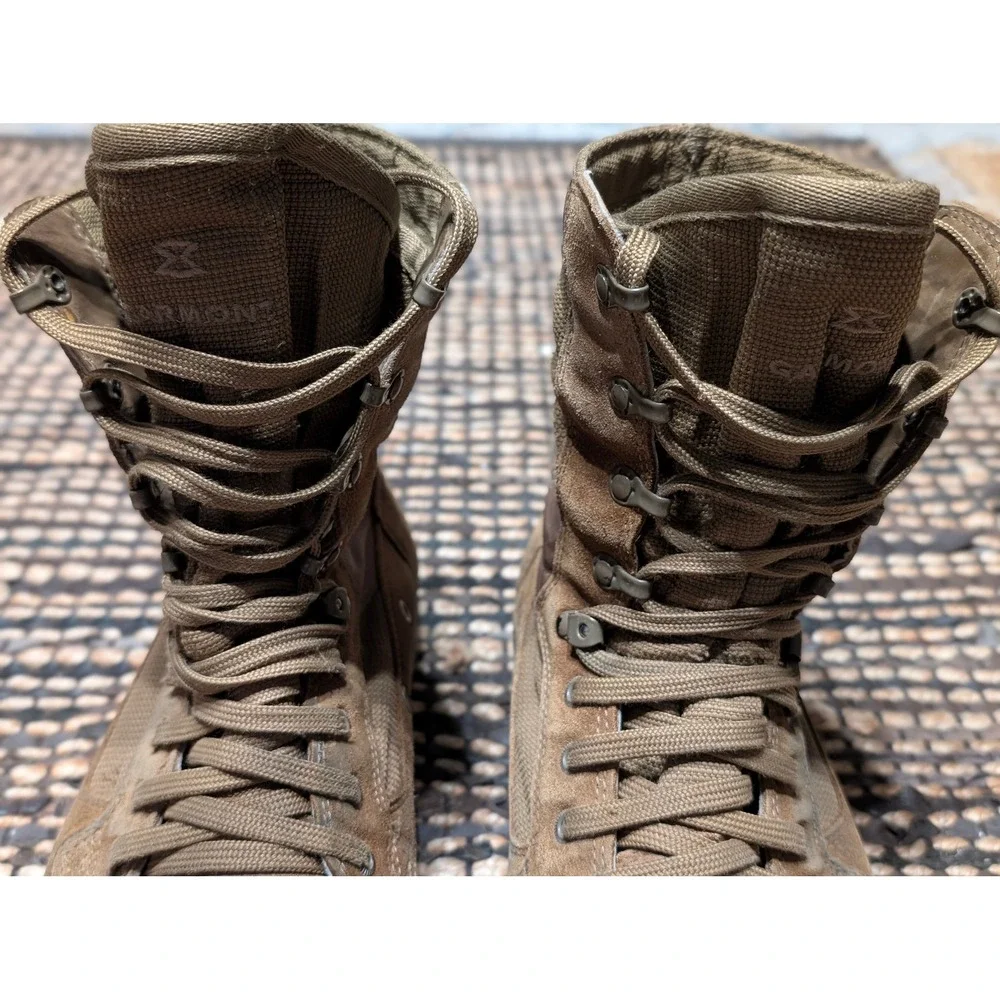Garmont T8 Bifida Tactical Boots Mens 12.5 W Coyote Brown Military Vibram Sole